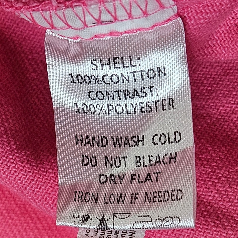 Fantastic Fawn Pink‎ Plaid Sleeve Oversized High-Low Shacket Size L Relaxed Boho - Picture 5 of 8